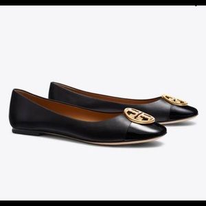 NIB Tory Burch Chelsea Cap-toe Flat